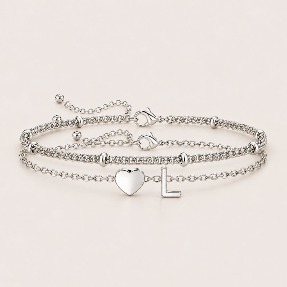 Bellune Initial Bracelet