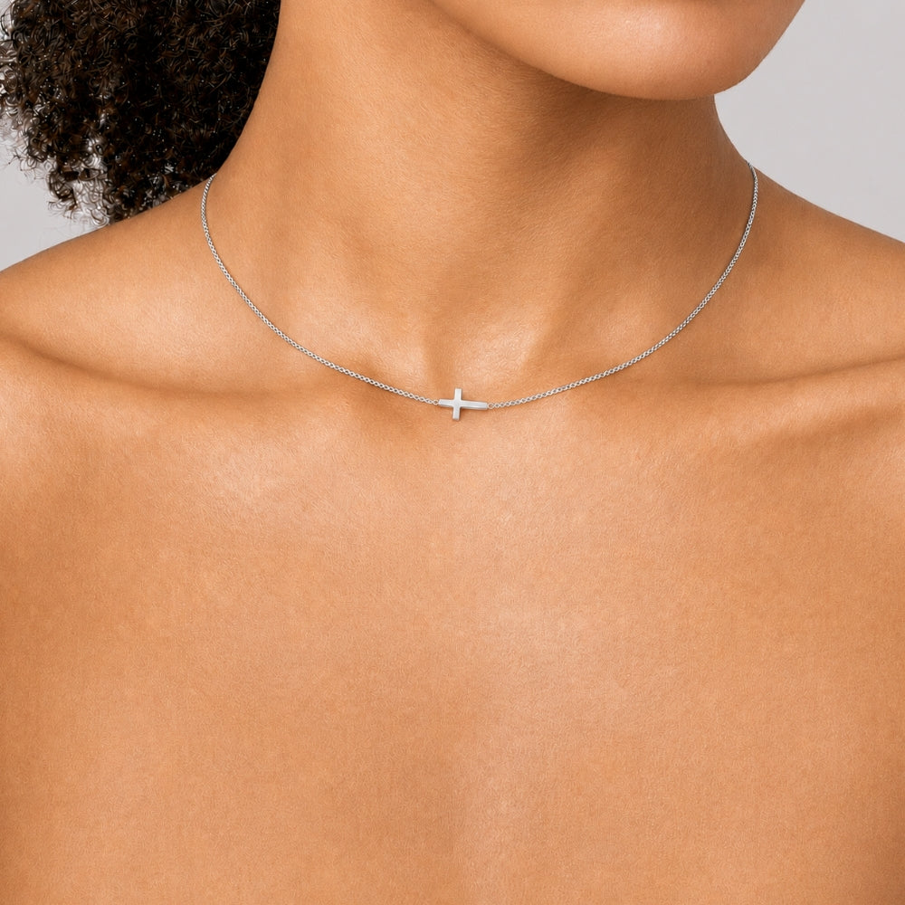 Solenne Cross Necklace