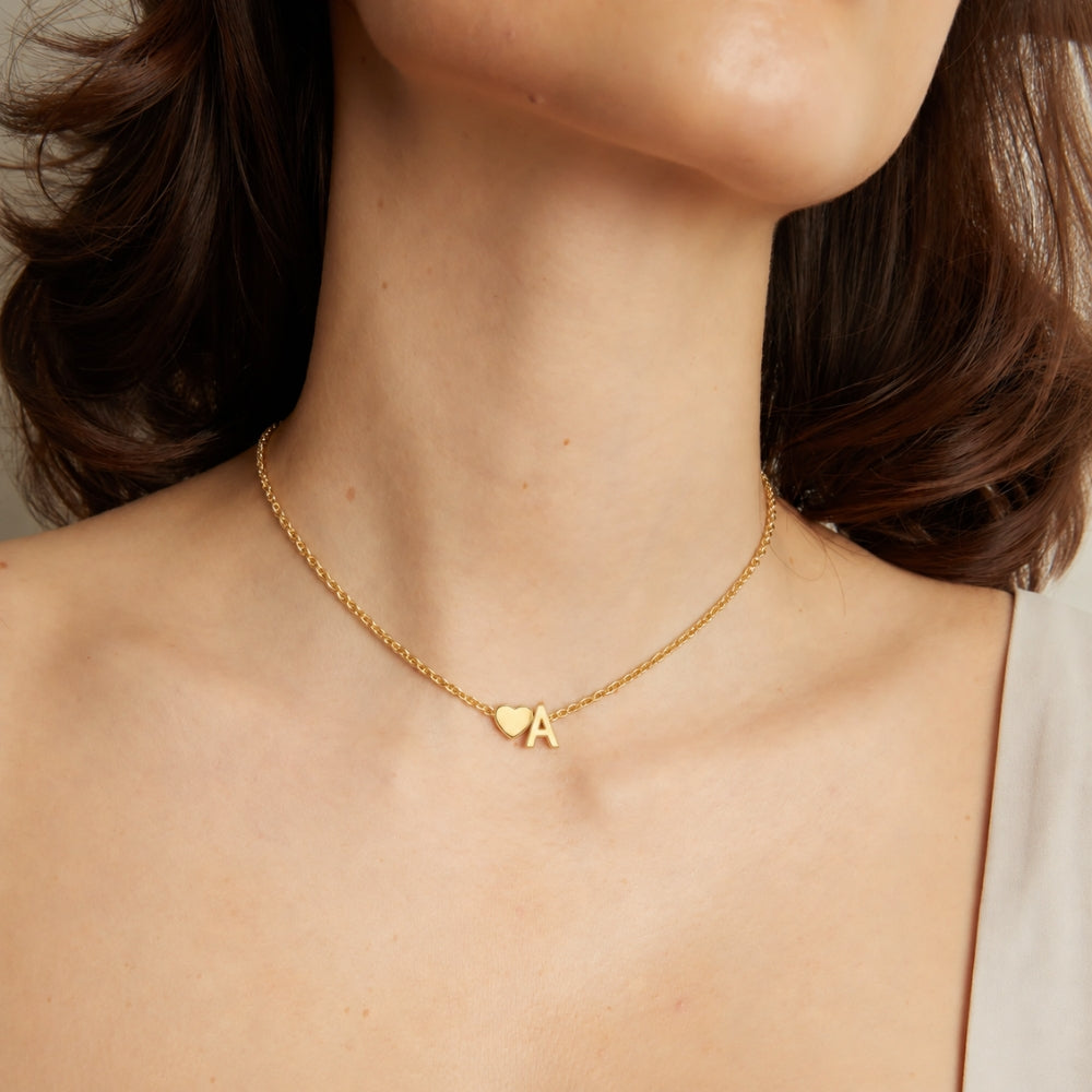 Bellune Initial Necklace