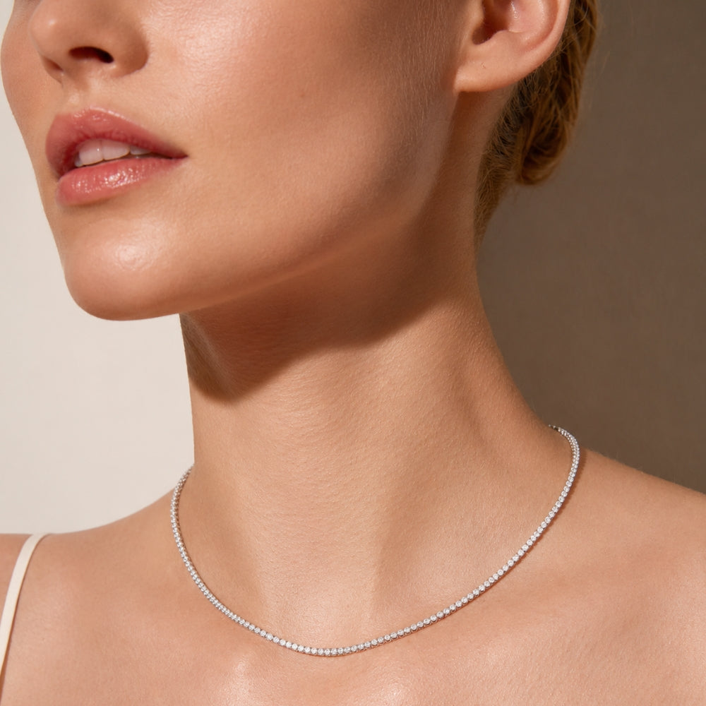 Calla Tennis Necklace